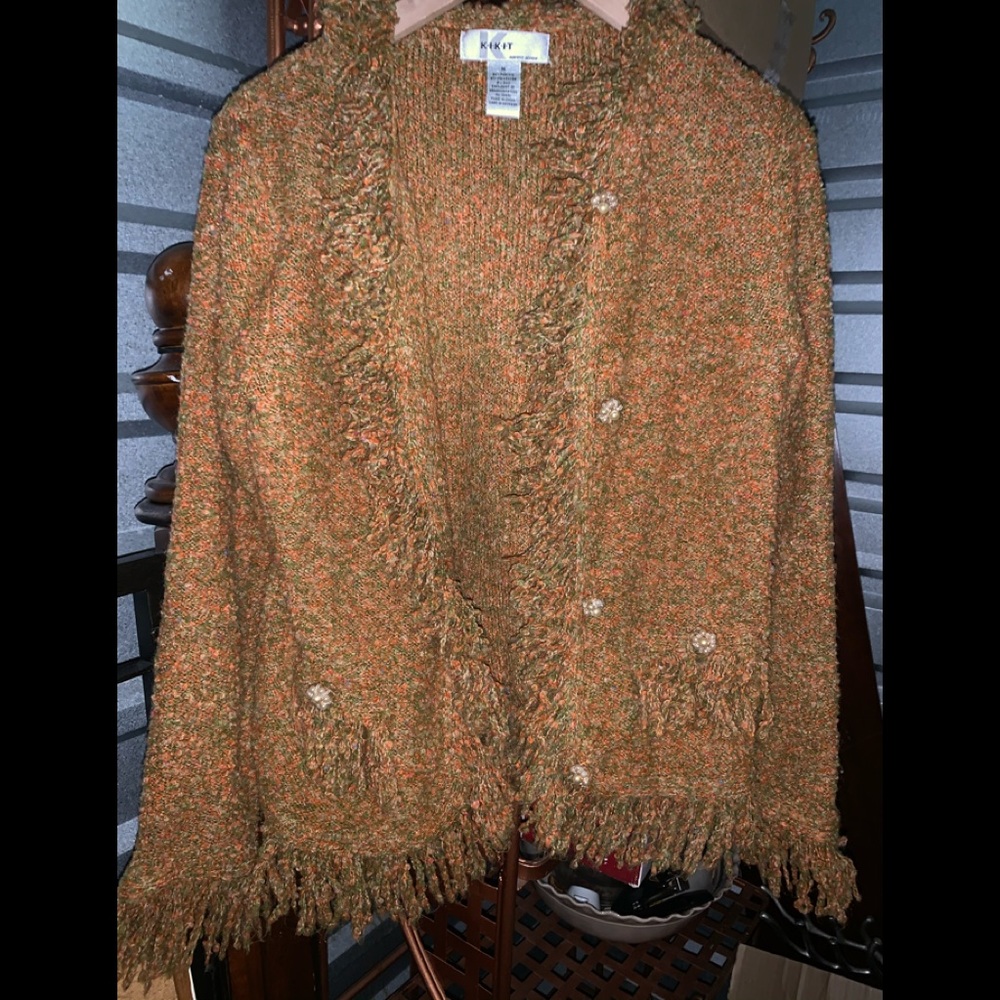 KIKIT pearl button blazer